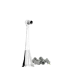 Supersmile Zina45 Sonic Pulse Toothbrush Replacement Polishing Head In Silver