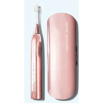 Supersmile Zina45 Sonic Pulse Toothbrush + Travel Case In Pink