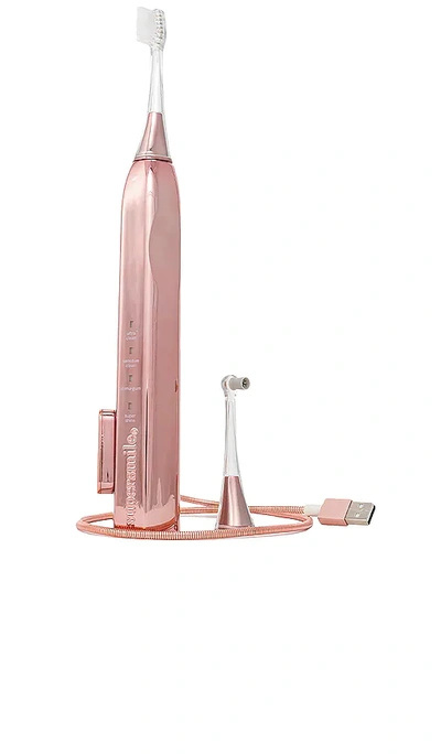 Supersmile Zina45 Sonic Pulse Toothbrush With Case In Chrome Rose Gold