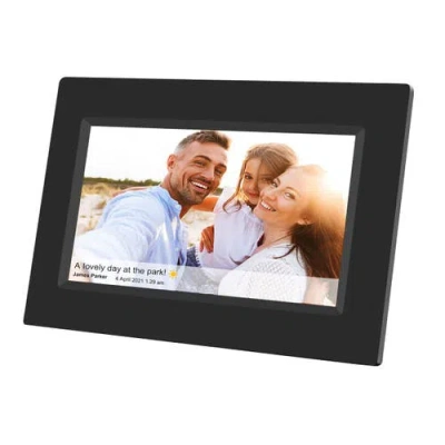 Supersonic 10" Smart Digital Photo Frame 16gb Internal Storage In Black