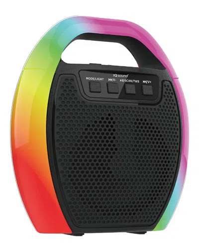 Supersonic 4in Portable Bluetooth Speaker With Rgb Handle In Multi