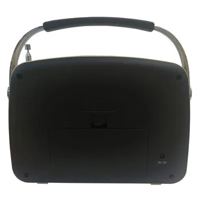 Supersonic ® Sc-1201 Retro Portable Bluetooth® Am/fm Radio In Black