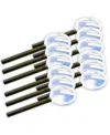 Supertek 3x Magnifier 6", Set Of 12 In Black