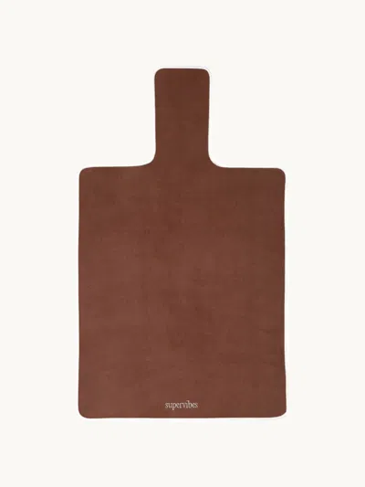 Supervibes Reformer Grip Towel Cocoa In Brown