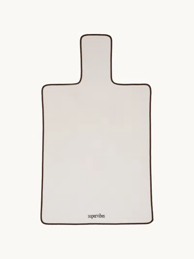 Supervibes Reformer Grip Towel Cream In White