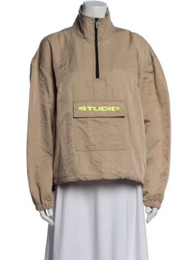 Pre-owned Supervsn Jacket In Neutrals
