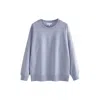 Supesu Women's Cubby Sweater, Oversized - Calm Blue In Blue