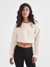Supesu Women's Neutrals / Black / Blue Cubby Sweater, Cropped In Black/blue