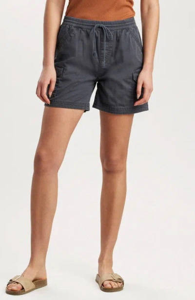 Supplies By Union Bay Corey Stretch Cotton Shorts In Galaxy Grey