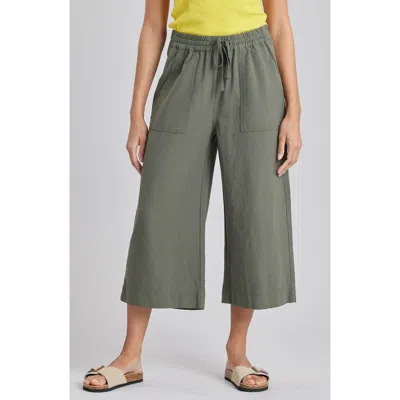 Supplies By Unionbay Dennie Solid Crop Cotton Gauze Pants
