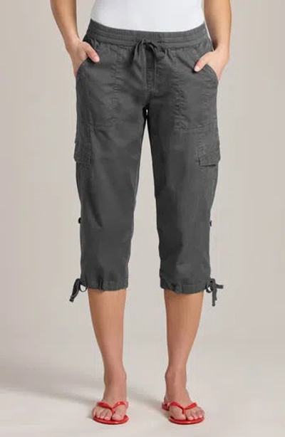Supplies By Unionbay Harriet Crop Pants In Galaxy Grey