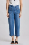 Supplies By Unionbay Jenni Crop High Rise Jeans In Blue