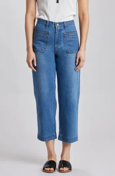 Supplies By Unionbay Jenni Crop High Rise Jeans In Blue