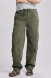 Supplies By Unionbay Kammi Stretch Cotton Twill Cargo Pants In Green