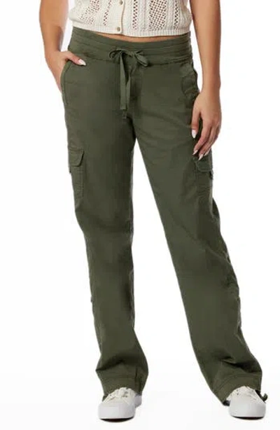 Supplies By Unionbay Lilah Rolled Cargo Pants In Green