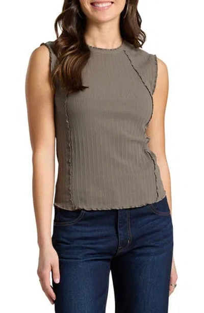 Supplies By Unionbay Lilia Rib Knit Tank In Trench