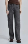Supplies By Unionbay Tabitha Straight Leg Stretch Cotton Twill Cargo Pants