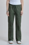 Supplies By Unionbay Tabitha Straight Leg Stretch Cotton Twill Cargo Pants In Green
