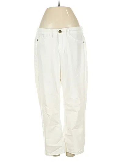 Pre-owned Supplies Casual Pants In White