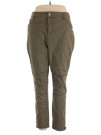Pre-owned Supplies Khaki Pant In Green