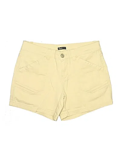 Pre-owned Supplies Khaki Shorts In Yellow