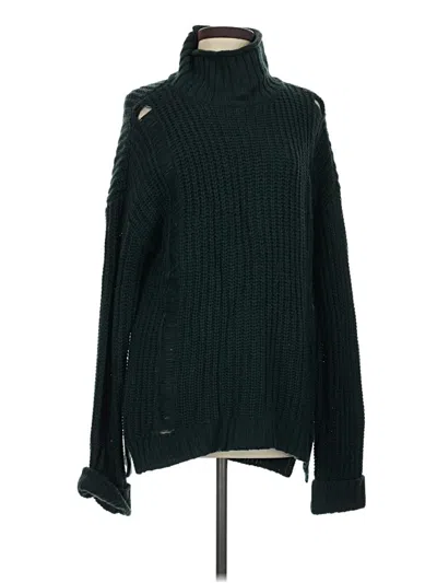 Pre-owned Supplies Turtleneck Sweater In Green