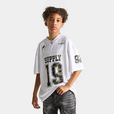 Supply & Demand Big Kids Backer Jersey In White