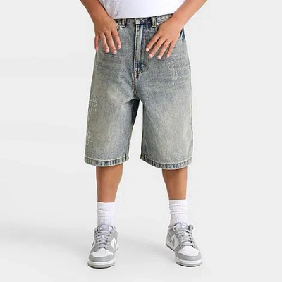 Supply & Demand Big Kids Timber Cross Denim Shorts