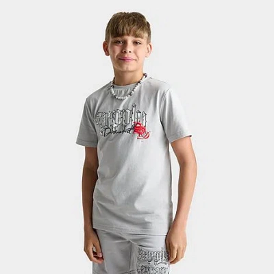 Supply And Demand Kids'  Boys' Merchant T-shirt In Grey