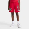 Supply And Demand Kids' Martinez Fleece Shorts In Red