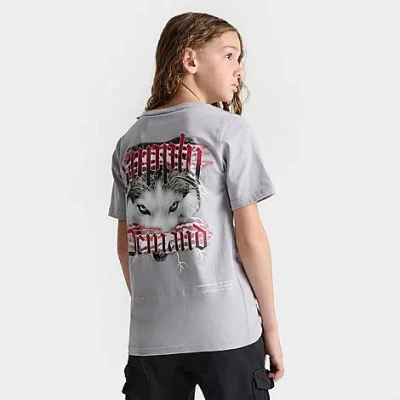 Supply And Demand Kids' Prowl T-shirt In Grey