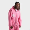 Supply & Demand Men's Atomic Full-zip Hoodie In Pink