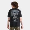 Supply And Demand Men's Chrome Star T-shirt In Washed Black