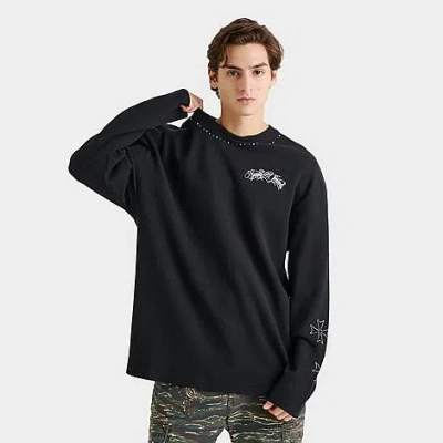 Supply & Demand Men's Inked Waffle Long-sleeve Shirt