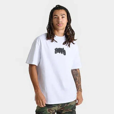 Supply And Demand Men's Maced T-shirt In Optic White