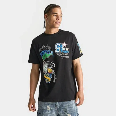 Supply And Demand Men's Montana T-shirt In Black