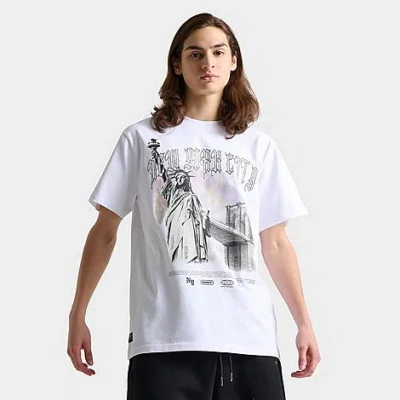 Supply And Demand Men's Nyc Cabbed Graphic T-shirt In White