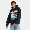 Supply And Demand Men's Nyc Graphic Pullover Hoodie In Black