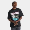 Supply And Demand Men's Nyc Graphic T-shirt In Black