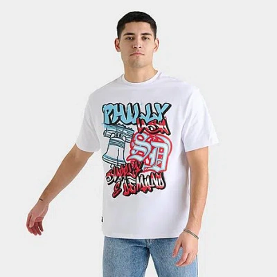 Supply And Demand Men's Philadelphia Graphic T-shirt In White