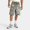 Supply & Demand Men's Preme Chain Baggy Denim Jean Shorts