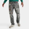 Supply & Demand Men's Preme Chain Print Relaxed Denim Jeans
