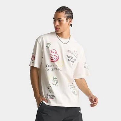 Supply & Demand Men's Scribe T-shirt In White