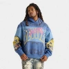 Supply And Demand Men's Smoke Rise Revival Maximalist Pullover Hoodie In Dusk Blue