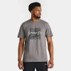 Supply And Demand Finishline Men's Sonneti Script Logo T-shirt In Castlerock/white