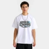 Supply And Demand Men's Stencil T-shirt In White