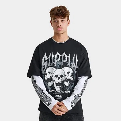 Supply & Demand Men's Tampa Layered Long-sleeve Shirt