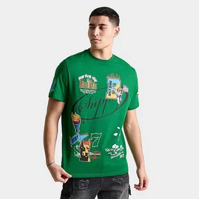 Supply And Demand Men's Tippett T-shirt In Green