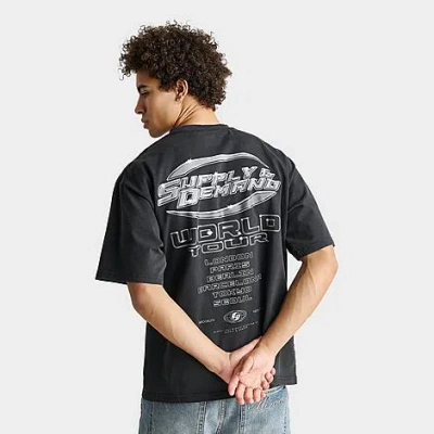 Supply & Demand Men's Tuscan Graphic T-shirt In Black