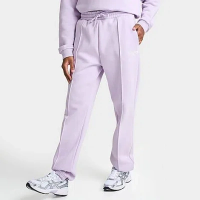 Supply And Demand Pink Soda Sport Women's Fuse Fleece Jogger Pants In Lavender